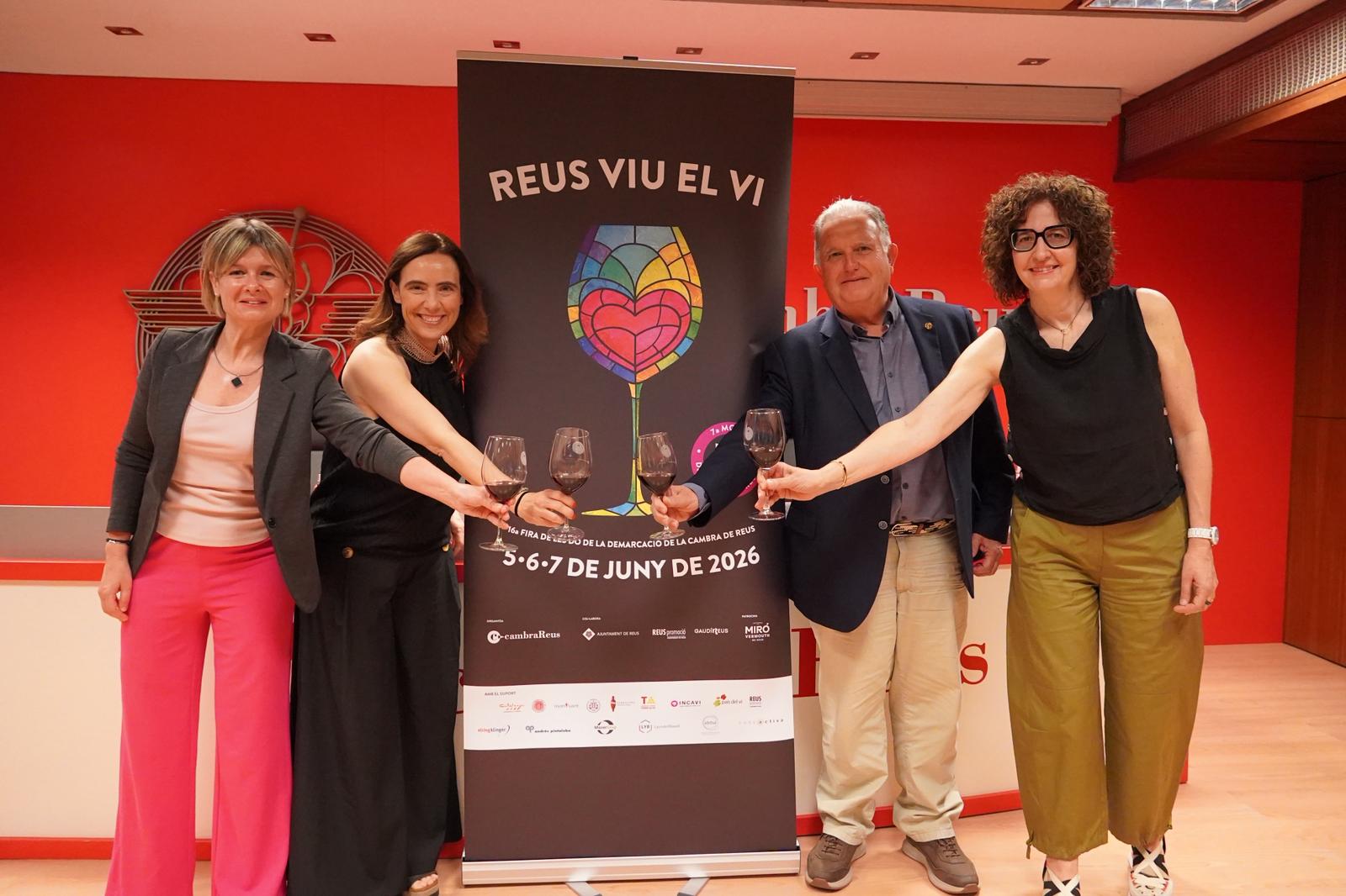 La Reus Viu el Vi 2026 celebra la seva 16a edició amb 8 DOs